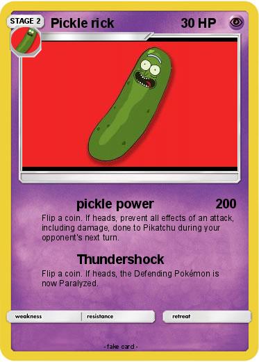 Pokemon Pickle rick