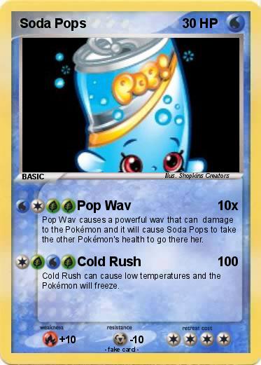 Pokemon Soda Pops
