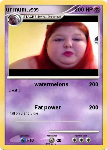 Pokémon ur mum 31 31 - watermelons - My Pokemon Card