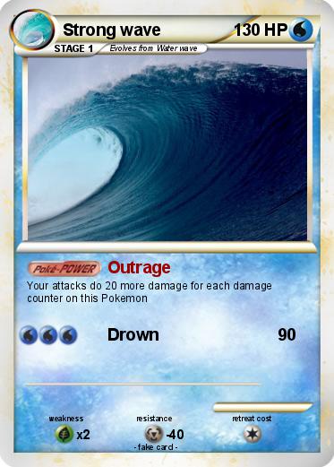 Pokemon Strong wave