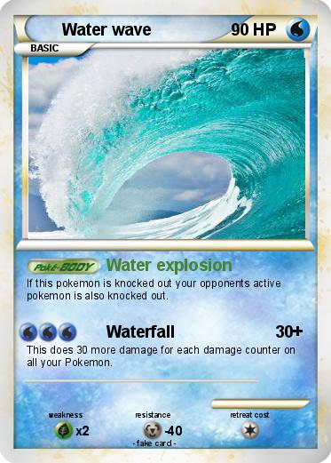 Pokemon Water wave