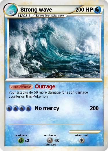 Pokemon Strong wave