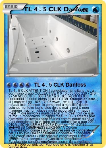 Pokemon TL 4 . 5 CLK Danfoss