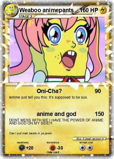 Pokemon Weaboo animepants