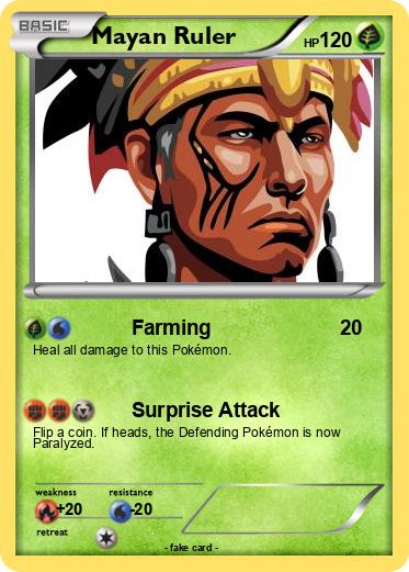 Pokemon Mayan Ruler