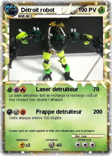 Pokemon Détroit robot