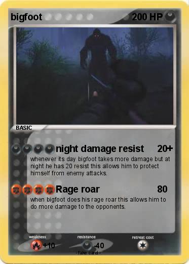 Pokemon bigfoot