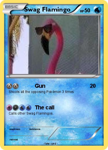 Pokemon Swag Flamingo