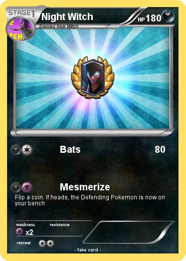 Pokemon Night Witch