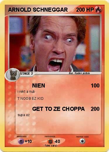 Pokemon ARNOLD SCHNEGGAR