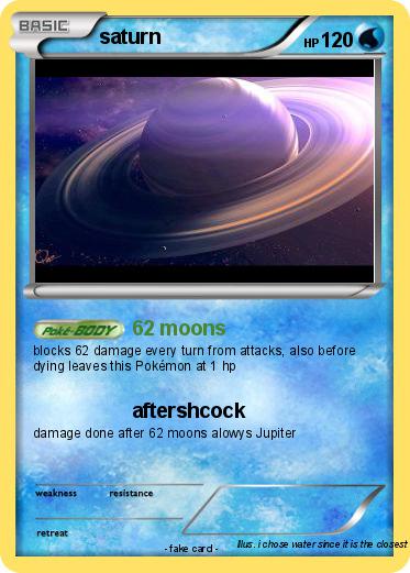 Pokemon saturn