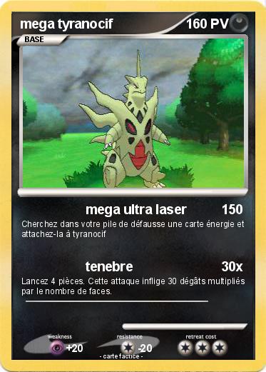 Pokemon mega tyranocif