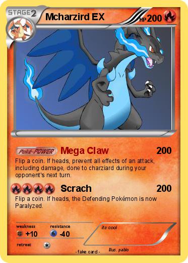Pokemon Mcharzird EX
