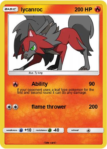 Pokemon lycanroc