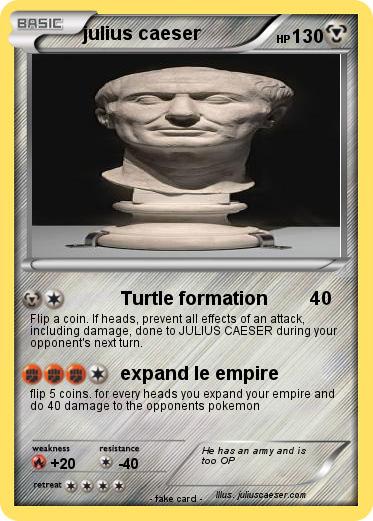Pokemon julius caeser