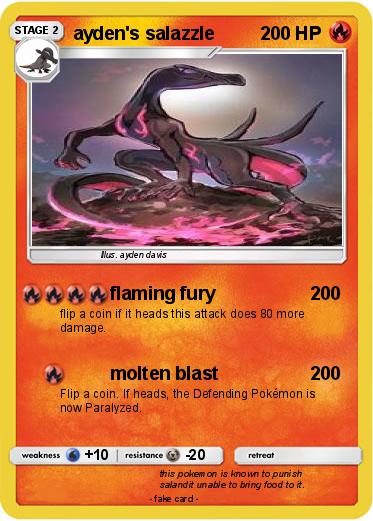 Pokemon ayden's salazzle