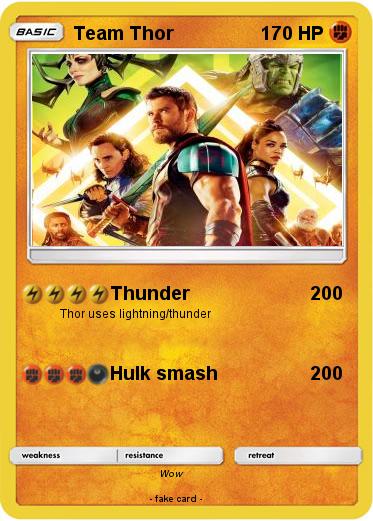 Pokemon Team Thor
