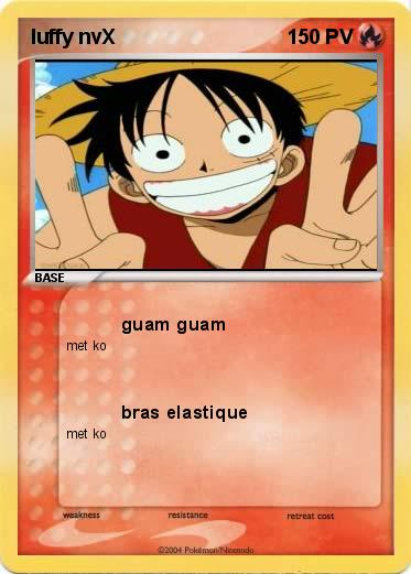 Pokemon luffy nvX