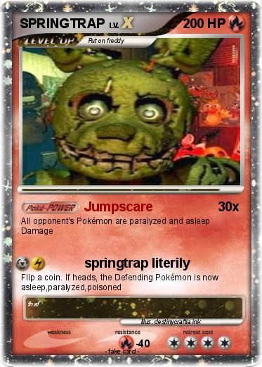 Pokemon SPRINGTRAP