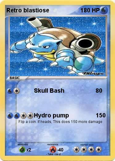 Pokemon Retro blastiose