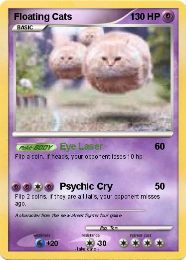 Pokemon Floating Cats