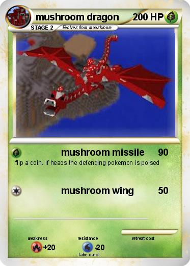 Pokemon mushroom dragon