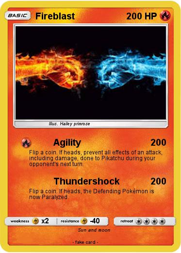 Pokemon Fireblast
