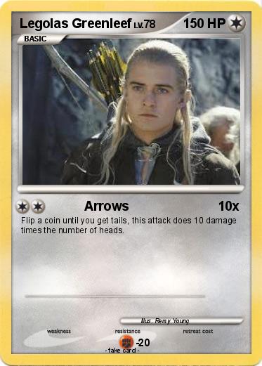 Pokemon Legolas Greenleef