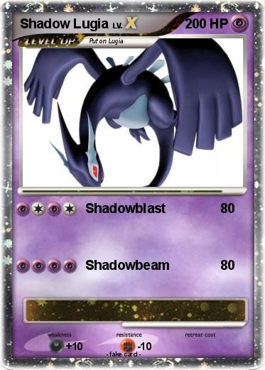 Pokemon Shadow Lugia