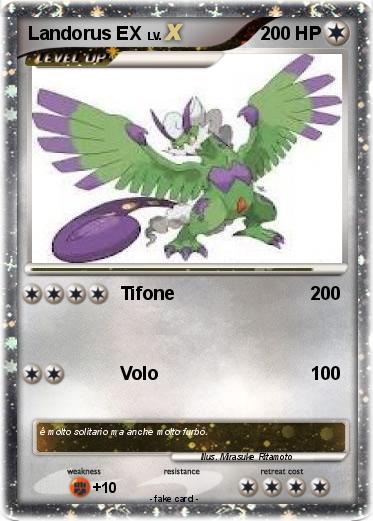Pokemon Landorus EX