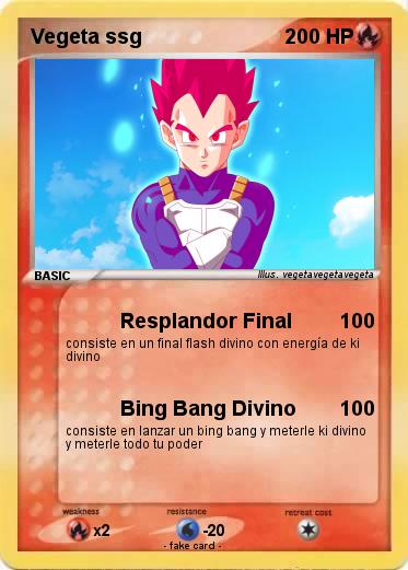 Pokemon Vegeta ssg