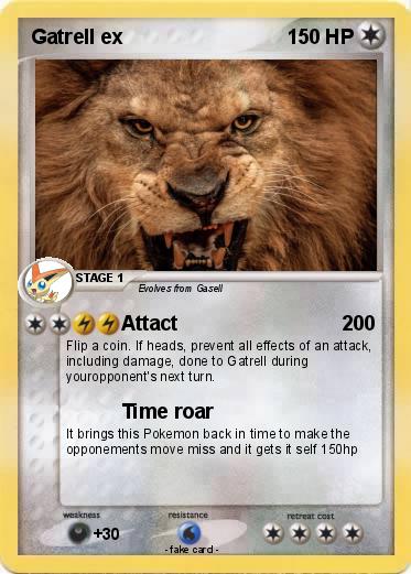 Pokemon Gatrell ex