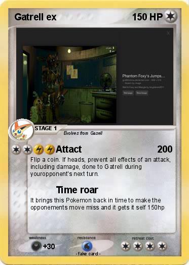 Pokemon Gatrell ex
