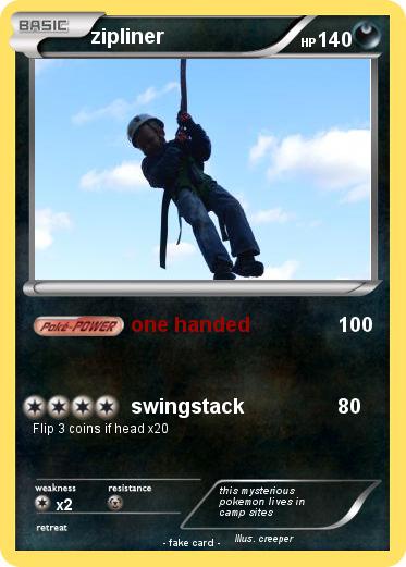 Pokemon zipliner