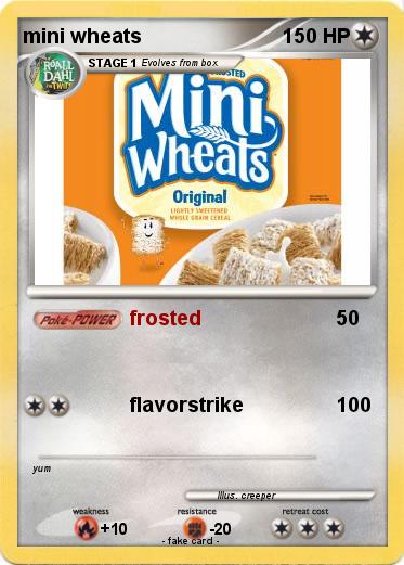 Pokemon mini wheats