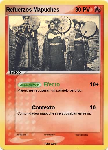 Pokemon Refuerzos Mapuches