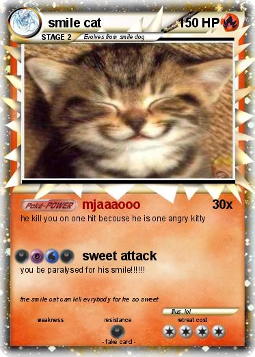 Pokemon smile cat