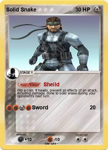 Pokemon Solid Snake