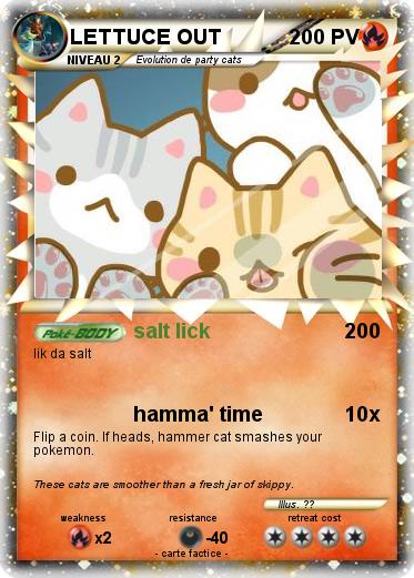 Pokemon LETTUCE OUT