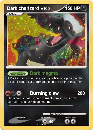 Pokemon Dark charizard
