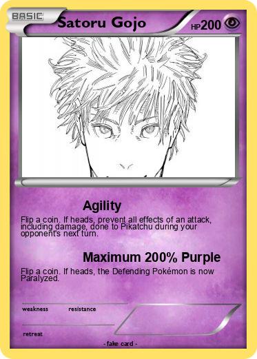Pokemon Satoru Gojo
