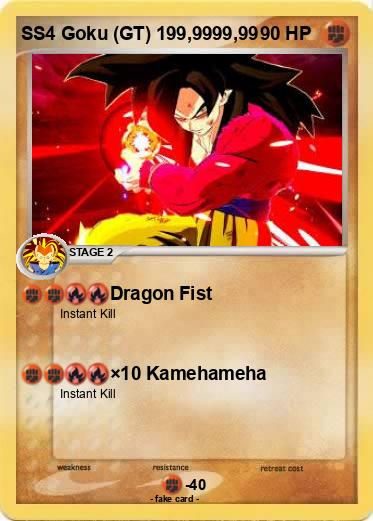 Pokemon SS4 Goku (GT) 199,9999,99