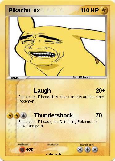 Pokemon Pikachu  ex