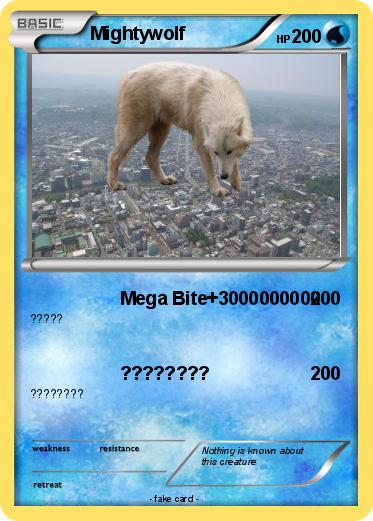 Pokemon Mightywolf