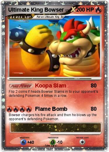 Pokemon Ultimate King Bowser