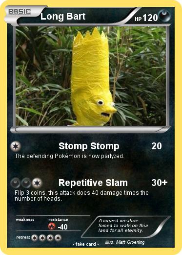 Pokemon Long Bart