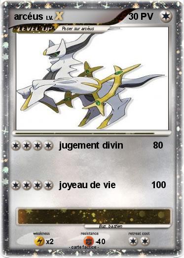Pokemon arcéus