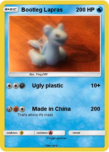 Pokemon Bootleg Lapras