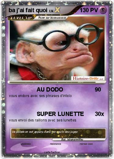 Pokemon ba j'ai fait quoi