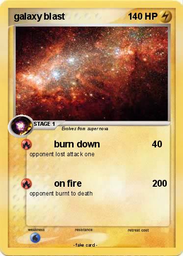 Pokemon galaxy blast
